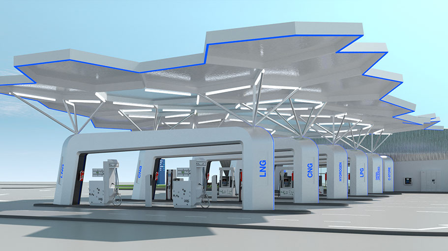 DFS green energy station